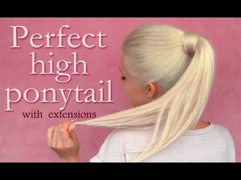 High ponytail with clip in extensions hairstyle: perfect blending tips and tricks - UCeRF3k69cJnxB87lwk9KbrA