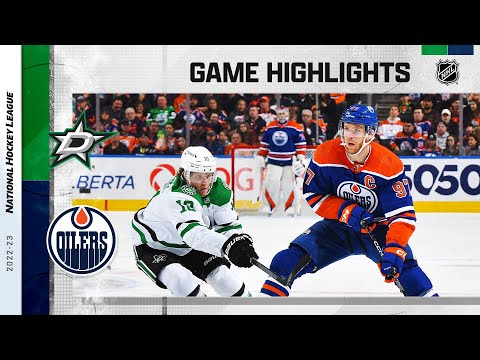 Stars @ Oilers 3/16 | NHL Highlights 2023