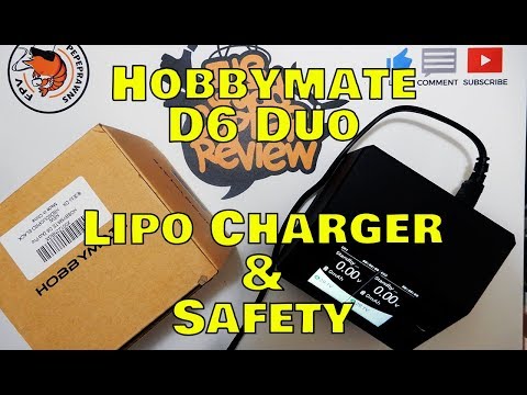 Hobbymate D6 Duo Pro Lipo Charger - Review & Usage - UC47hngH_PCg0vTn3WpZPdtg