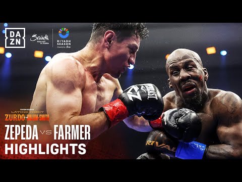 Riyadh Season: Latino Night | William Zepeda vs. Tevin Farmer Fight Highlights