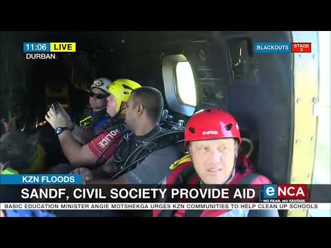 KZN floods | SANDF, civil society provides aid