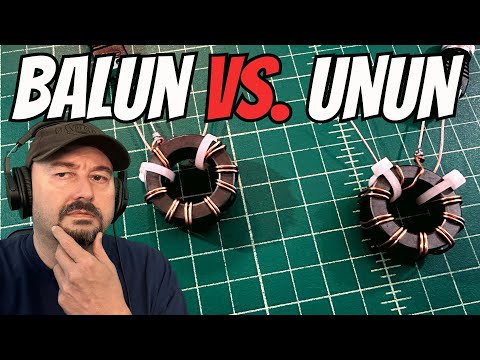 Understanding 4:1 Baluns and UNUNs for Amateur Ham Radio Antennas