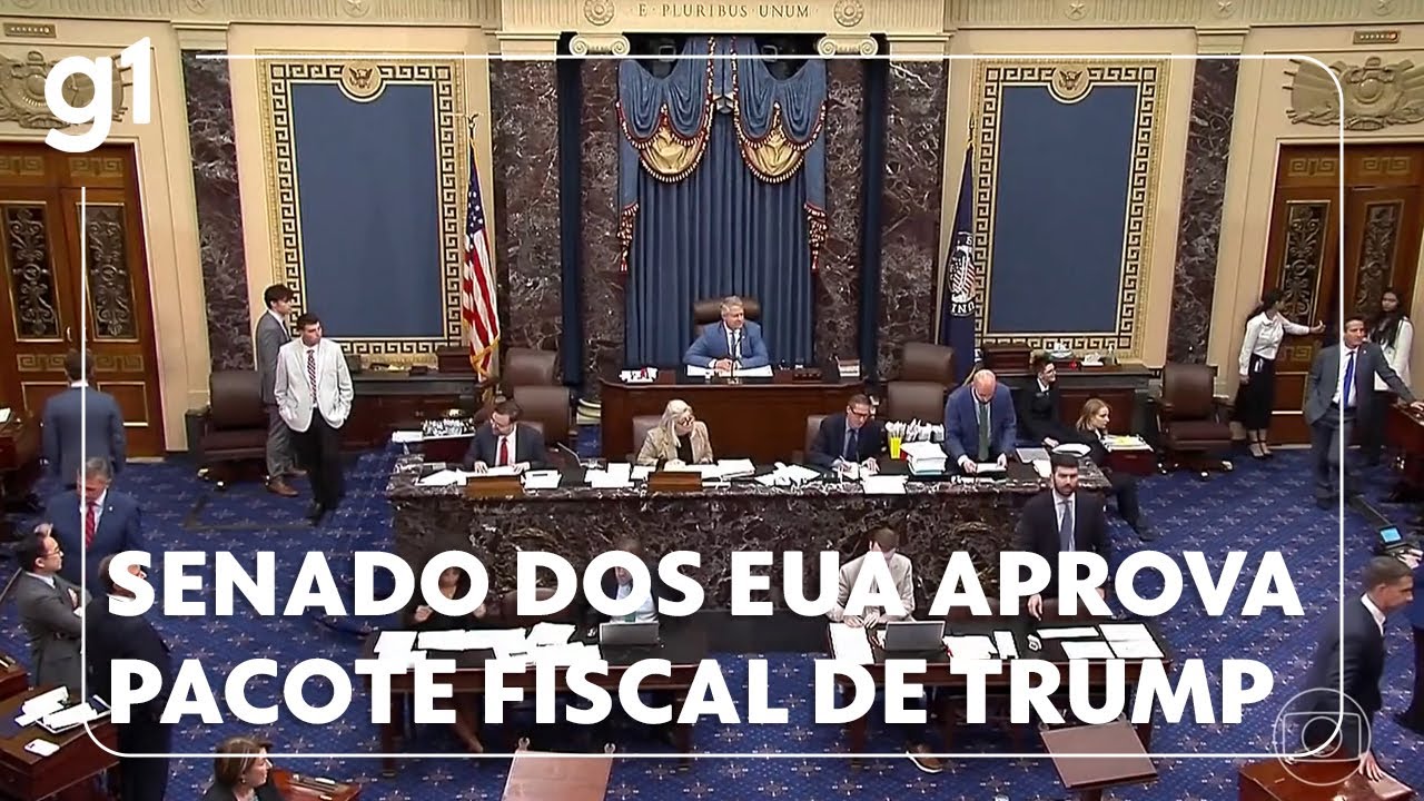 Senado dos Estados Unidos aprova pacote fiscal de Trump