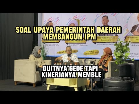 Soal Upaya Pemerintah Daerah Membangun IPM, Duitnya Gede Tapi Kinerjanya Memble