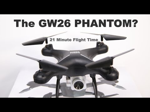 The Phantom GW26 Global Drone with 21 Minute Flight Time - UCm0rmRuPifODAiW8zSLXs2A