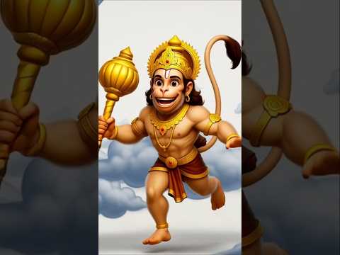 🚩भगवान विष्णु और बजरंगबली का दिव्य खेल | 3D Cartoon Short Story #shorts #viral