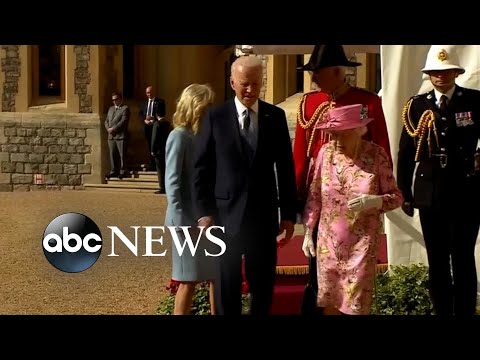 A royal handshake: Queen Elizabeth II meets American presidents