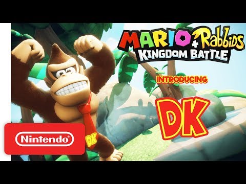 Mario + Rabbids Kingdom Battle: Donkey Kong Reveal Trailer - Nintendo Switch