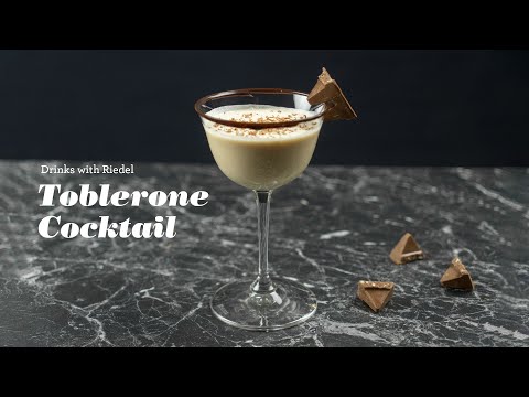 Drinks with Riedel - Toblerone Cocktail