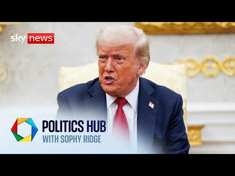 Politics Hub with Sophy Ridge | Monday 14 July 2025