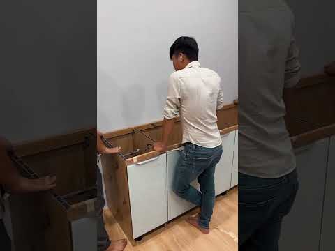 Lắp đặt tủ bếp nhôm