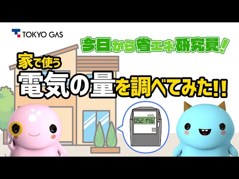 【自由研究】省エネ研究員「家で使う電気の量を調べてみた！！」