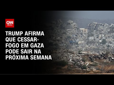​Trump: Acordo sobre Gaza pode sair na semana que vem | CNN 360º