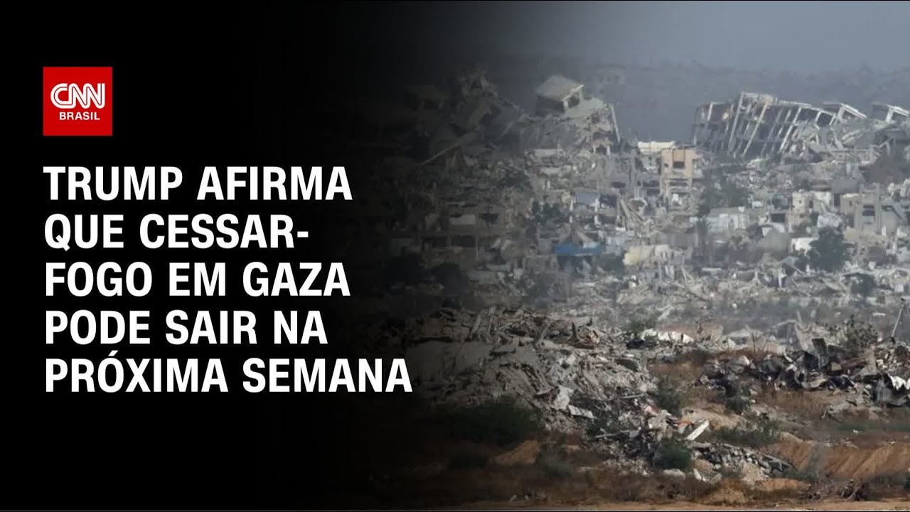 Trump Acordo sobre Gaza pode sair na semana que vem | CNN 360º
