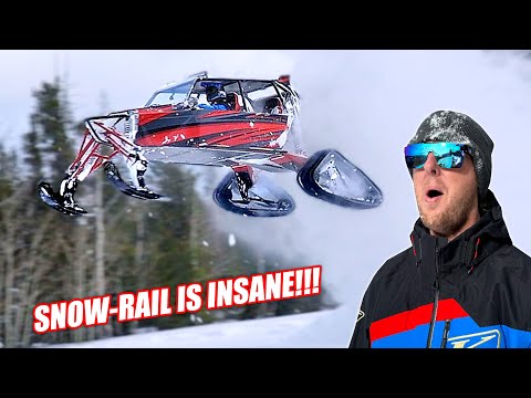 Conquering Deep Snow: Testing the Snow Rail and Launching Off a Massive Jump