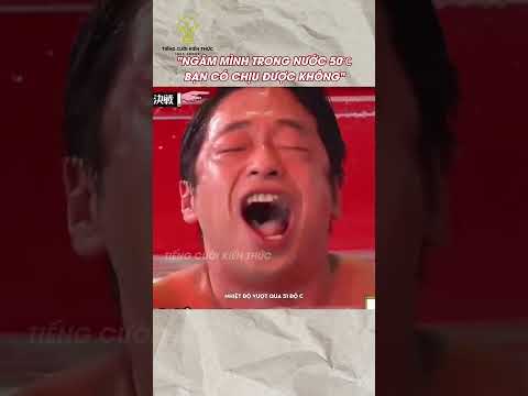 Ngâm mình trong nước nóng 50 độ bạn có chịu nổi không #tomtatnhanh #haihuoc #funny #giaitri #shorts
