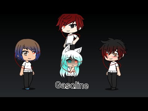 Gasoline//evil luna backstory//gacha life