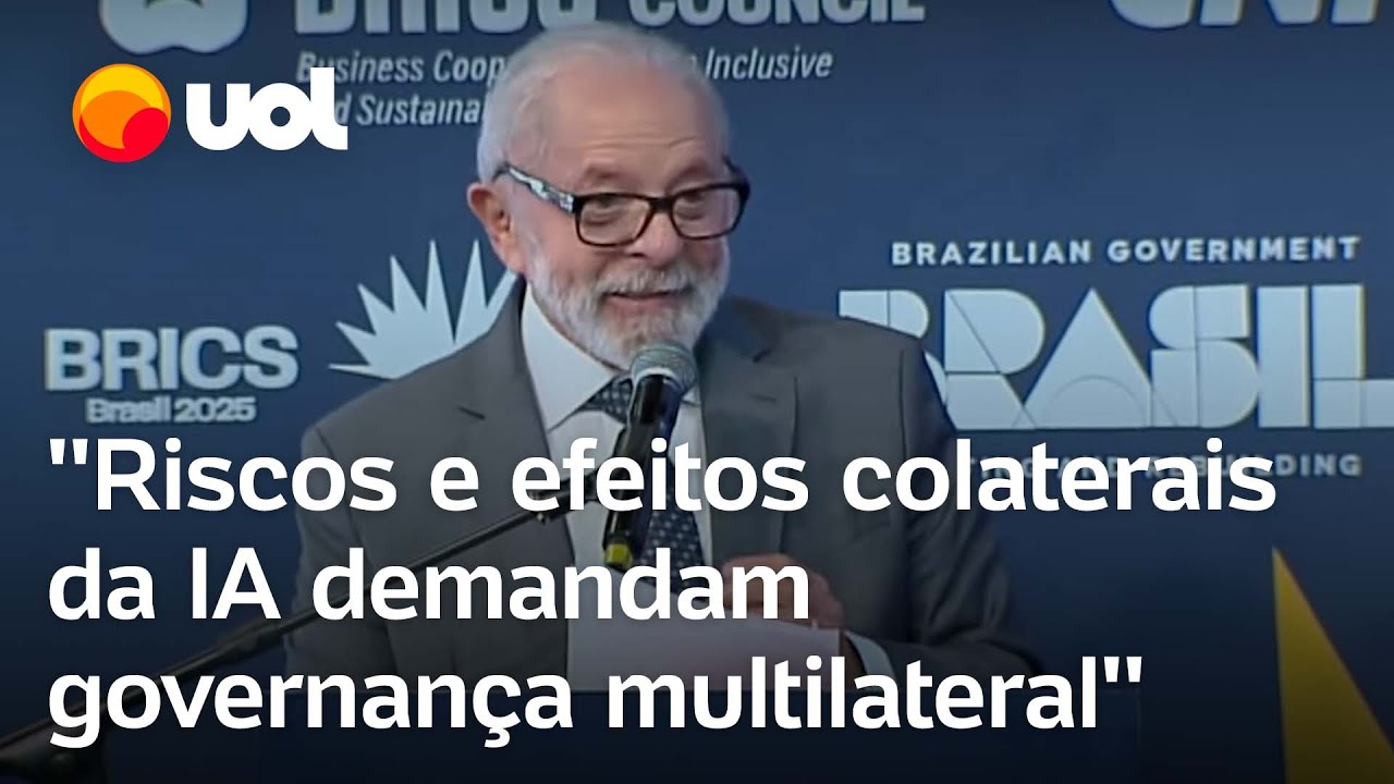 No Brics Lula defende governança multilateral sobre Inteligência Artificial