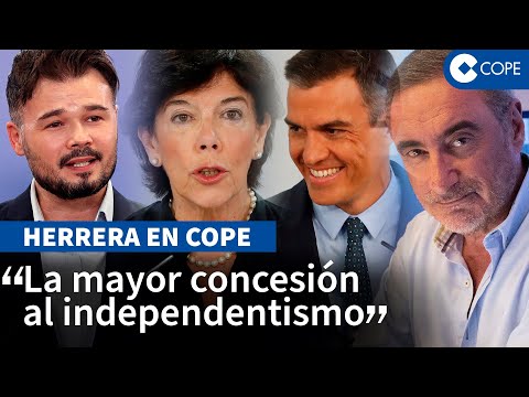 Herrera «estalla» contra la Ley Celaá: «Corrosiva»