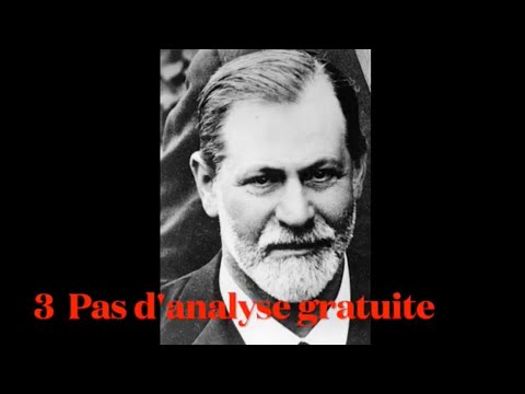 PAS D'ANALYSE GRATUITE ! 3ème pépite du professeur Freud.