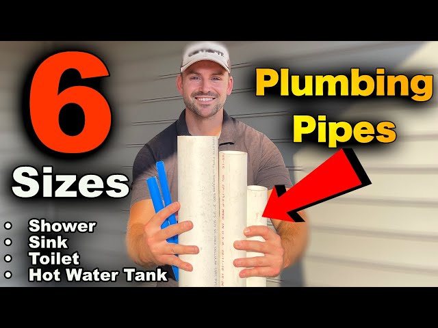 What Size Pipe Do You Need for a Shower Drain?