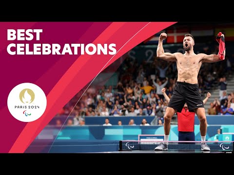 Best Celebrations | Paris 2024 Paralympic Games ❤️💙💚