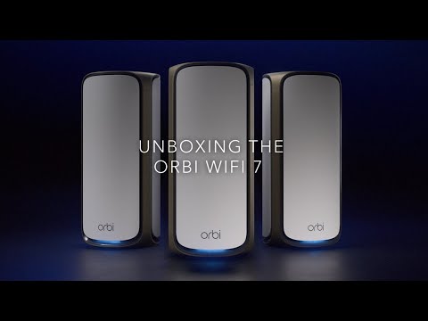 Orbi 970 WiFi 7 Mesh System Unboxing