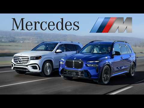 2024 Mercedes GLS 580 vs. 2024 BMW X7 M60i: A Clash of Luxury SUV Titans