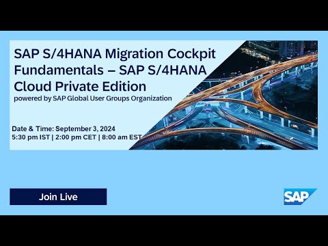 Data Migration Cockpit Fundamentals SAP S/4HANA Cloud Private Edition I Move to Cloud ERP I 24.09.03