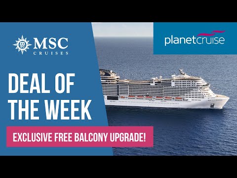 MSC Virtuosa | Norwegian Fjords from Southampton | Balcony upgrade | Deal of the Week Planet Cruise