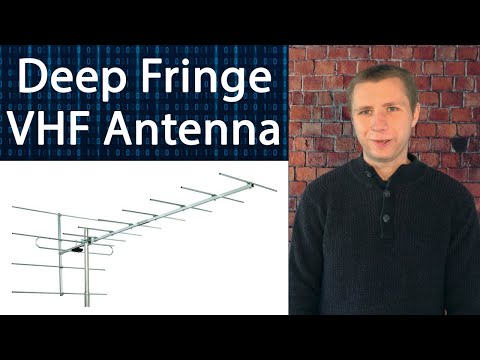 Stellar Labs Deep Fringe VHF TV Antenna Review - The Best for High VHF?