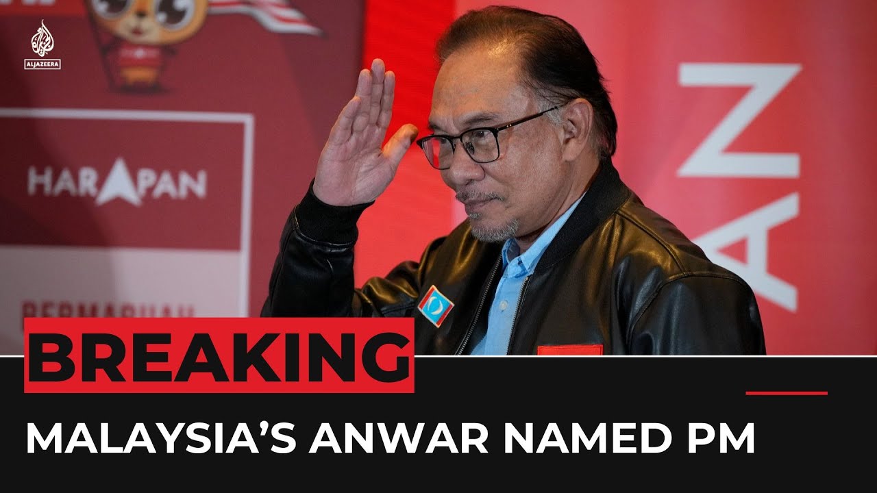 Anwar Ibrahim named Malaysia’s new prime minister