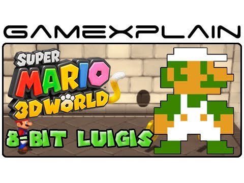 Super Mario 3D World - Secret 8-Bit Luigis (Year of Luigi!) - UCfAPTv1LgeEWevG8X_6PUOQ