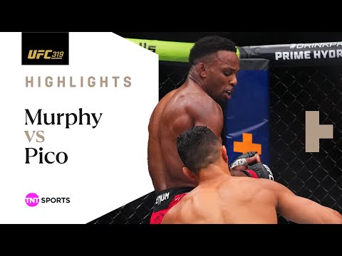 INSANE SPINNING ELBOW KO! 🫨 | Lerone Murphy vs Aaron Pico | #UFC319 Highlights
