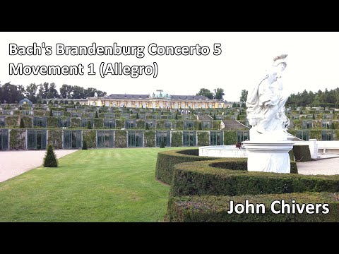 Bach's Brandenburg Concerto 5 - Movement 1 (Allegro) for Rock Group