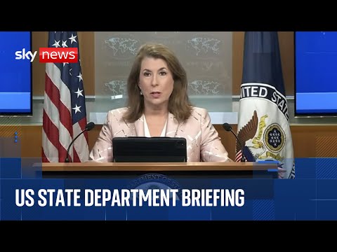 US State Department gives news briefing after Trump's threat to deport criminals to El Salvador