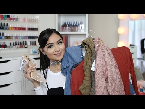 Fall Try On Fashion Haul 2016 Clothes, Chokers & Shoes - UC4RRwAtw2dLrPvbl8VKGvHA