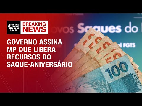 Lula assina MP que libera recursos do saque-aniversário do FGTS | CNN 360°