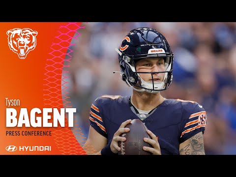 Tyson Bagent on performance against Colts | Chicago Bears video clip