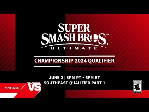 Super Smash Bros. Ultimate Championship 2024 Qualifier: Online Event 1, Part 1