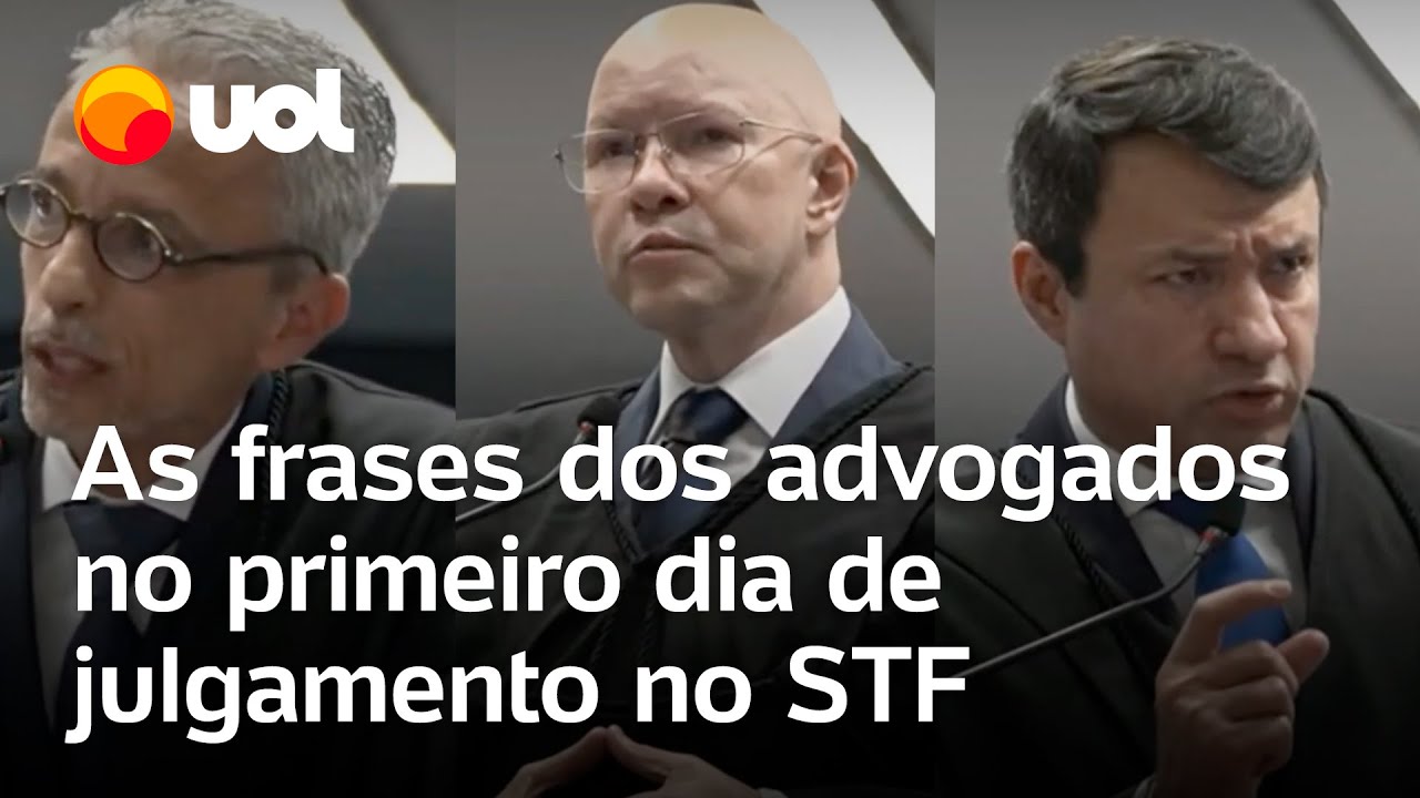 Elogios aos ministros, cigarro para Bolsonaro e bronca: as frases dos advogados em julgamento no STF