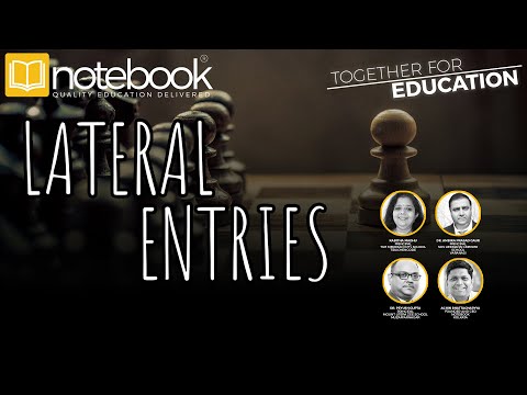 Notebook | Webinar | Together For Education | Ep 133 | Lateral Entries