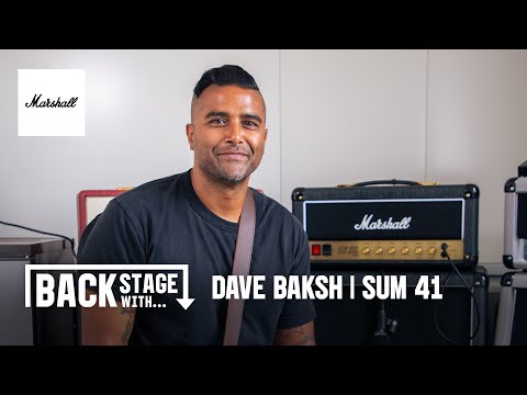 Backstage With Dave Baksh of Sum 41 | Studio Classic | Marshall