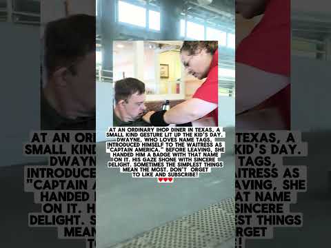 At An Ordinary IHOP Diner In Texas, A Small Kind Gesture Lit Up The Kid's Day.