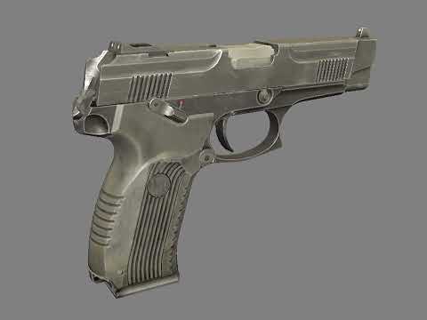 SHORT RECOIL Mechanism: How MP-443 Grach Works Animation