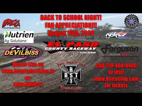 Don’t Miss Fan Appreciation Night at El Paso County Raceway – Teaser BST Racing! - dirt track racing video image