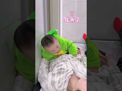 爸爸自信记录，结果心凉了 #原谅我不厚道的笑了 #小萌娃 #爸爸的陪伴