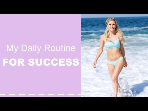 The Daily Routine for SUCCESS - WAKE UP WEDNESDAY | Rebecca Louise