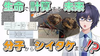 【最新研究2025】生命で計算する未来：分子からシイタケまで！？🖥🍄 #たかとー研究室