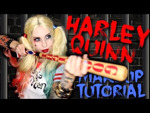 HARLEY QUINN (SUICIDE SQUAD) MAKEUP TUTORIAL | Halloween 2015 - UCiWbNSajTR_7gxfjaXxExJQ